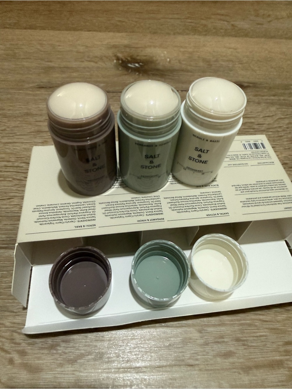Salt & Stone Women’s Deodorant Trio - Picture 2 of 4